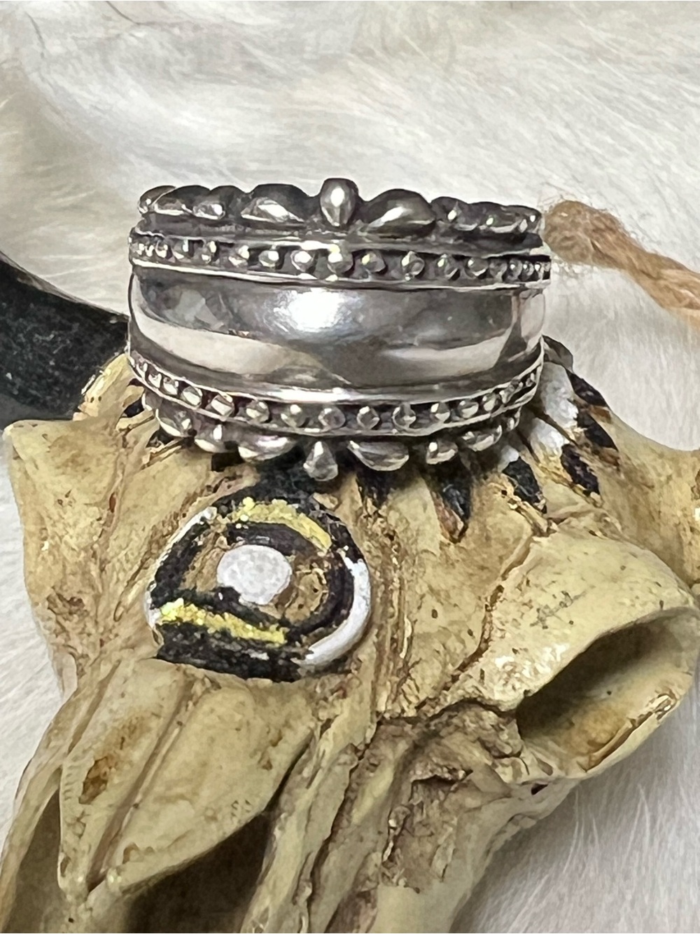 Sterling Silver wide band